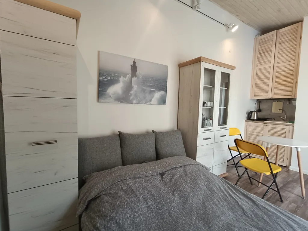 Квартира Квартира Уютная студия у моря 1 линия — Зеленоградск