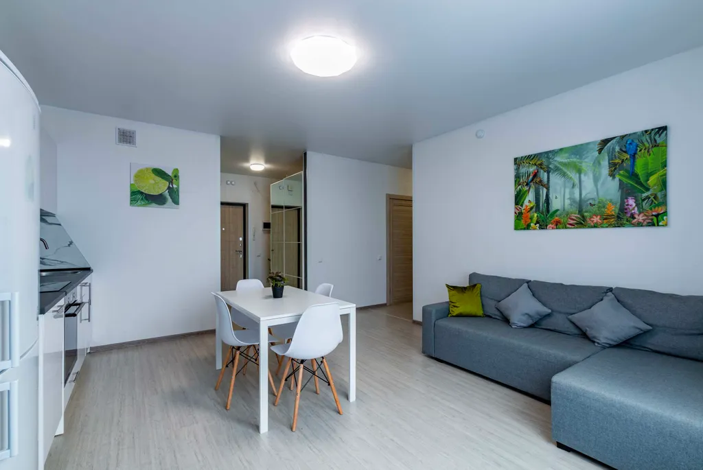 Светлые апартаменты в ЖК Московский Квартал