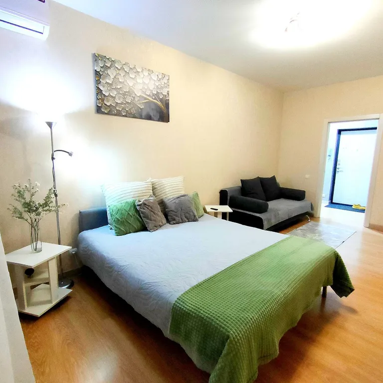 Квартира Уютная 1-к квартира в эко ЖК Белые росы в Динской — Динская