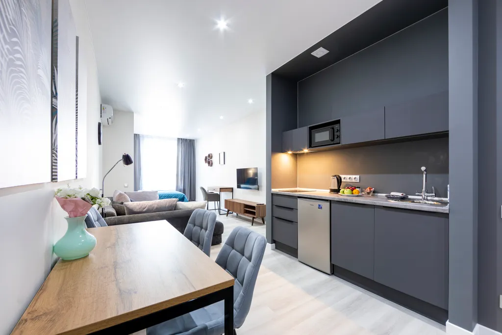 Апартаменты делюкс в клубном доме Vivaldi возле Набережной