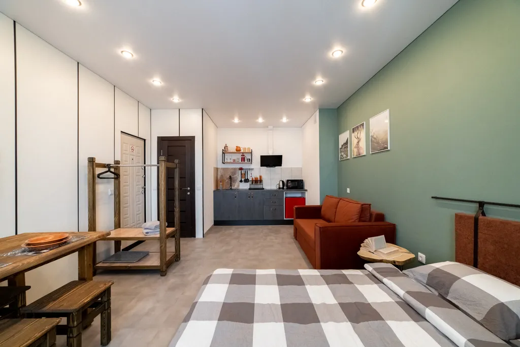 Квартира Квартира Студия с сибирским характером на Предмостной — Красноярск