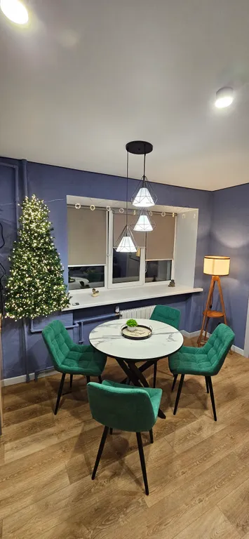 Новая 2-комнатная квартира в сердце Кировска у гостиницы Северная