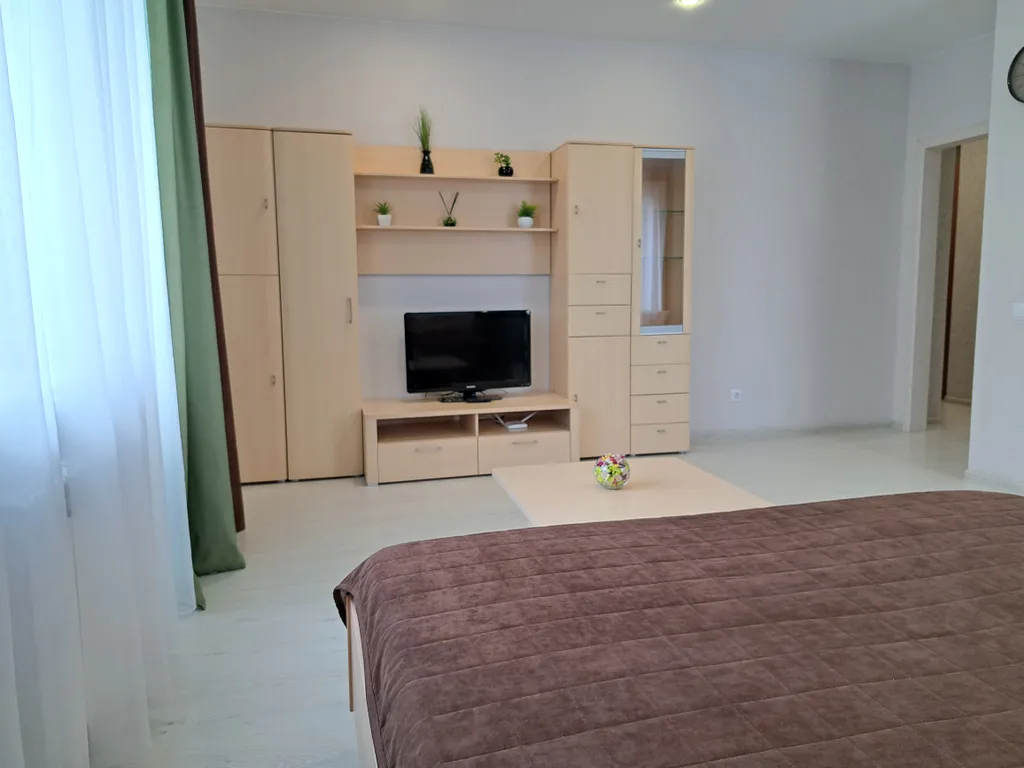 Студия на Псковской с большой кроватью