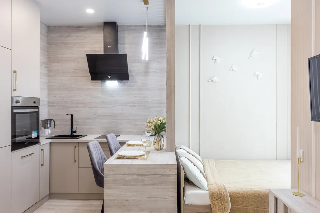 Стильная студия Котор в ЖК Минск Мир