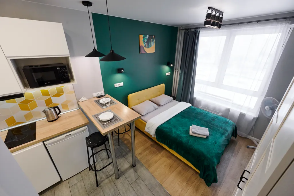 Квартира Квартира Стильная студия в Люблино — Москва