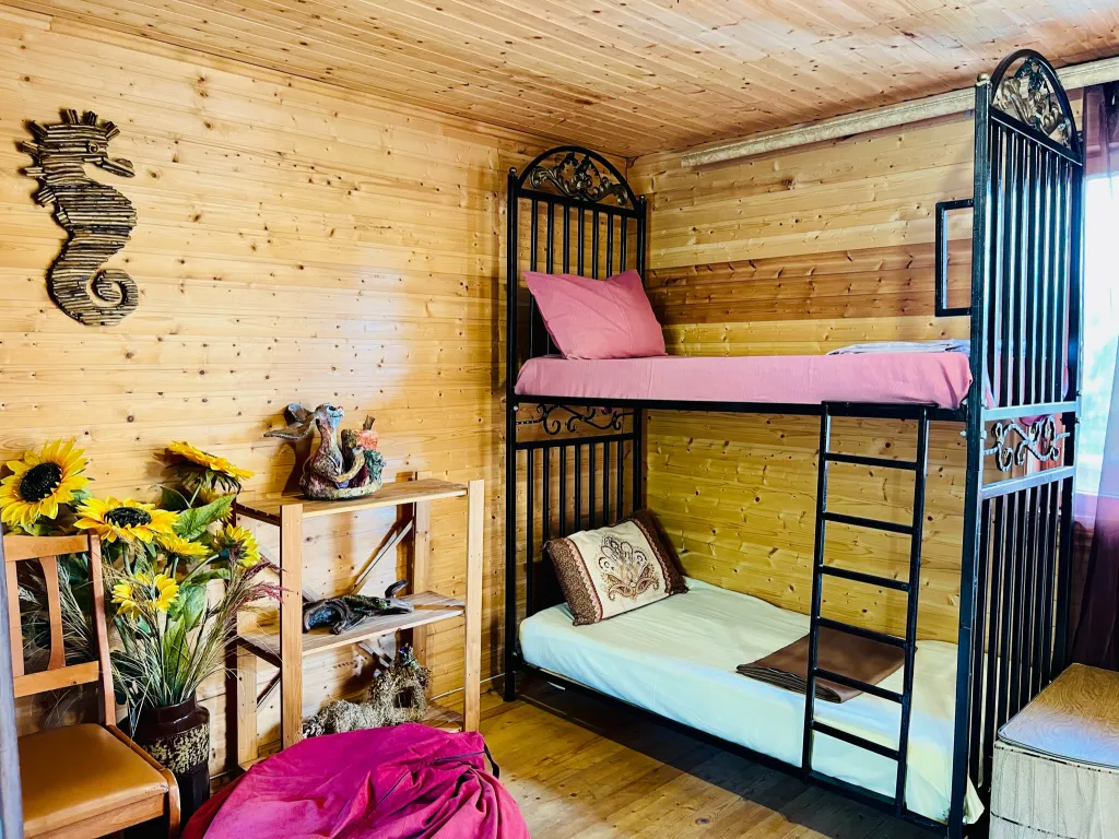 Эко-дом из Сруба с бассейном