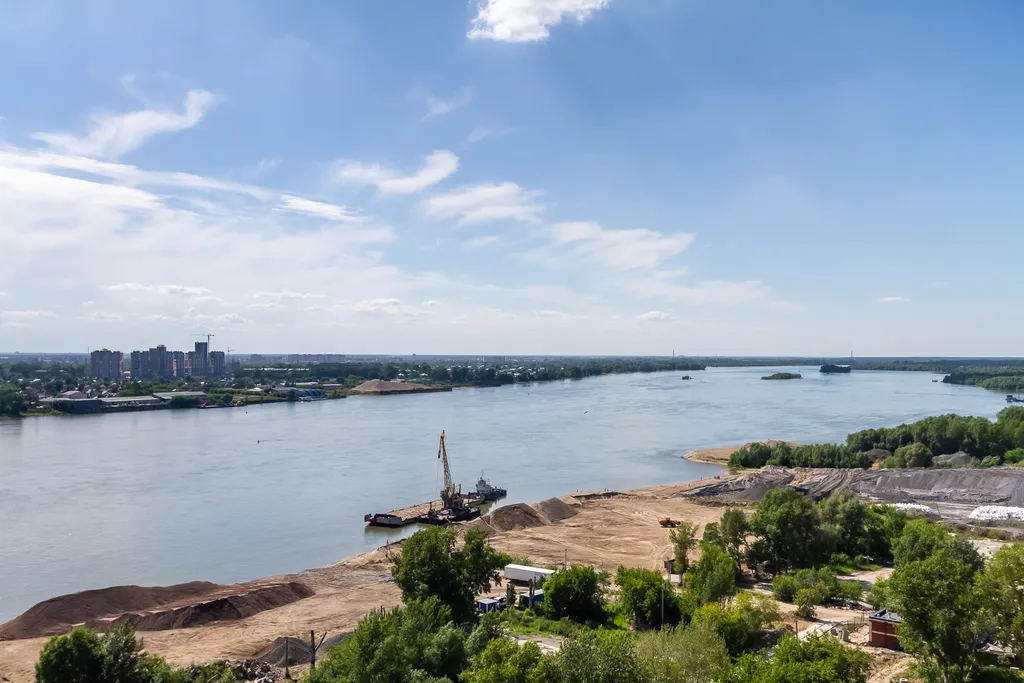 Квартира Квартира Апартамент с террасой на крыше и видом на реку — Новосибирск