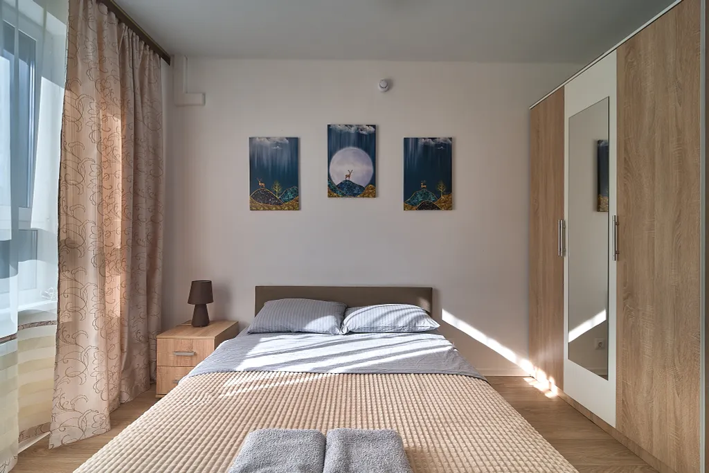 Евродвушка на последнем этаже