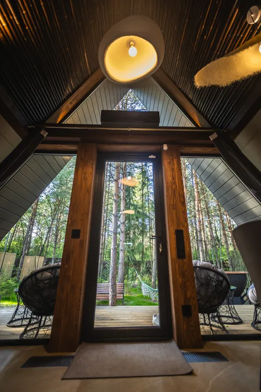 Коттедж Коттедж А-Фрейм грей — Павловский Посад