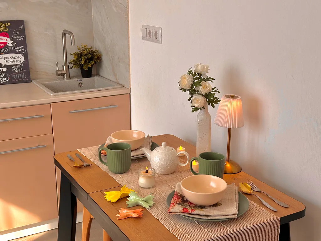 Просторная 1-комнатная квартира для 4 человек рядом с метро Аннино.