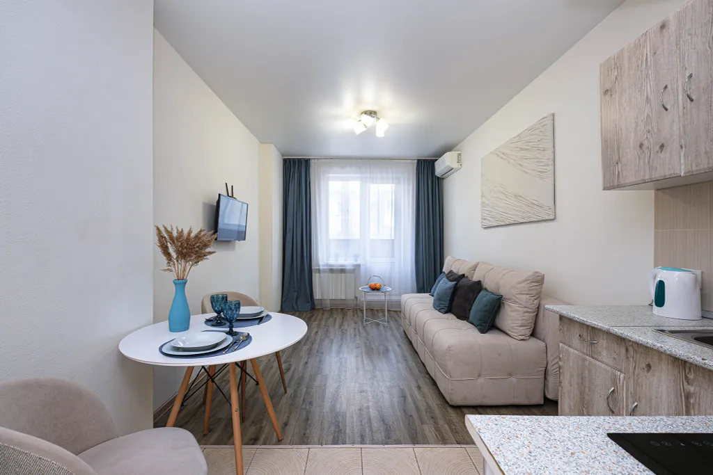 Квартира Квартира 2-х комнатная студия, жд вокзал, цирк — Новосибирск