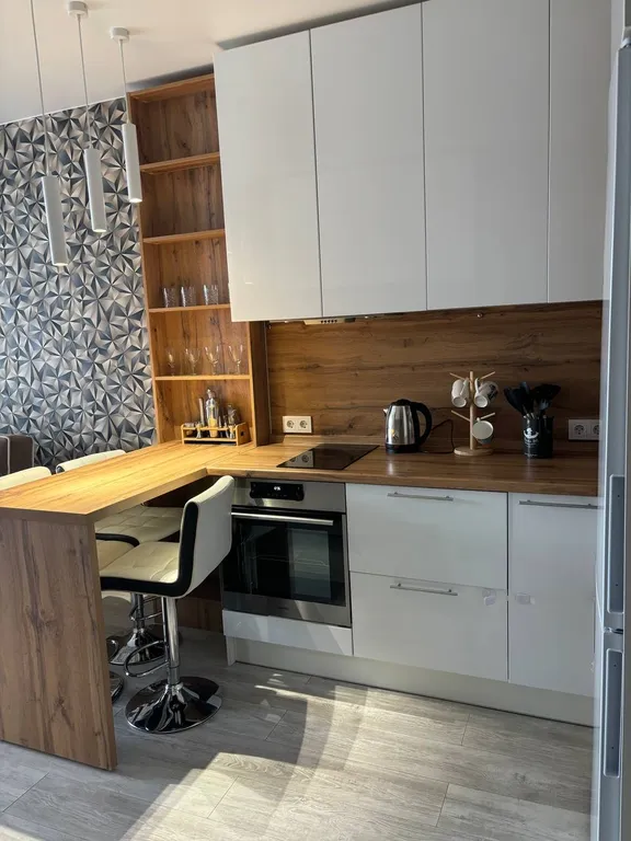 Квартира Квартира Современная евро трешка с видом на Енисей — Красноярск