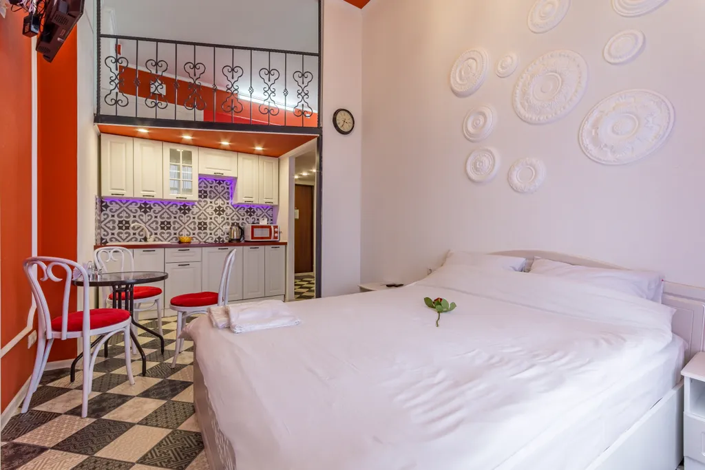 Квартира Двухуровневые апартаменты Алые — Екатеринбург