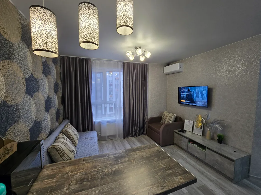 Квартира Квартира Евродвушка DeluxeApart «Новая Рига» • 2 гардеробные • 5 гостей — Москва