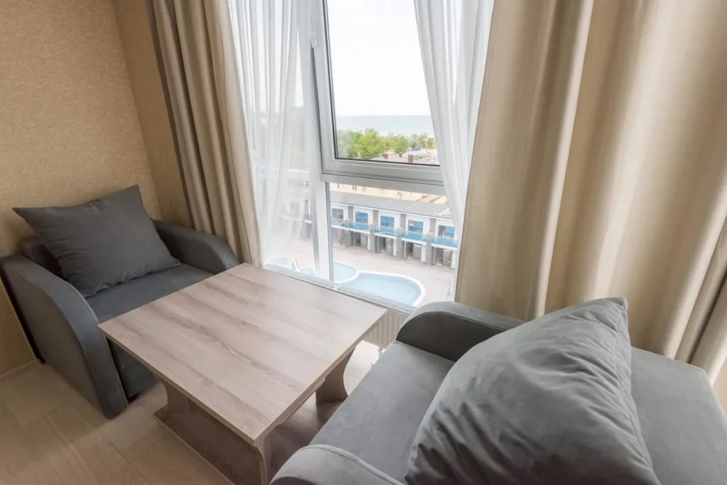 Квартира Апартаменты с видом на бассейн и море — Анапа