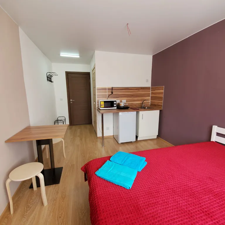 Апартаменты " Как дома" Студия 10 рядом с университетом.