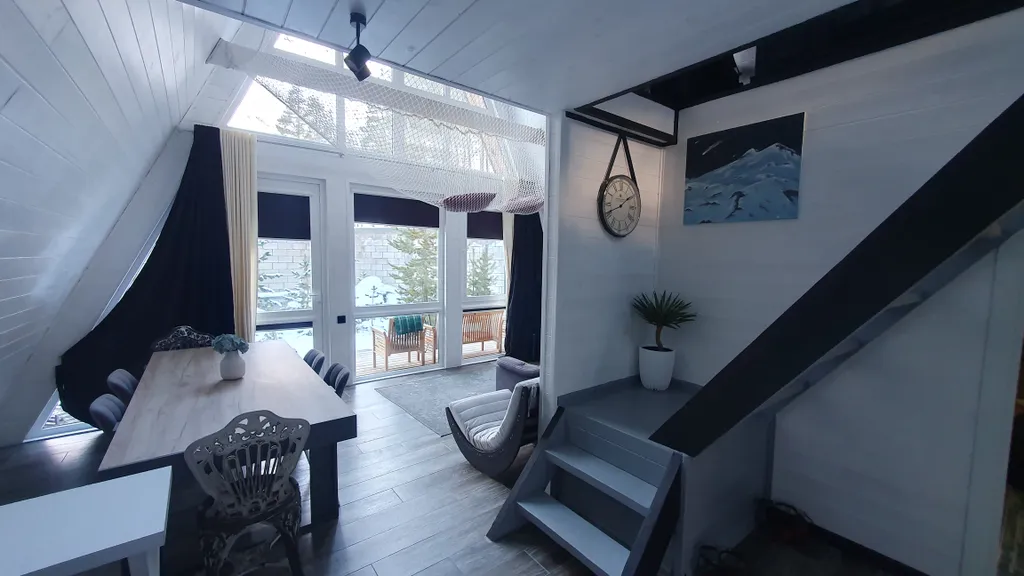 Коттедж A-frame 100кв.м. 1км до горнолыжных трасс Эльбруса.