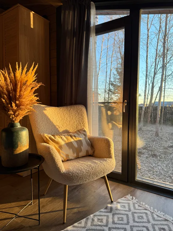 Скандинавский дом на лесном участке