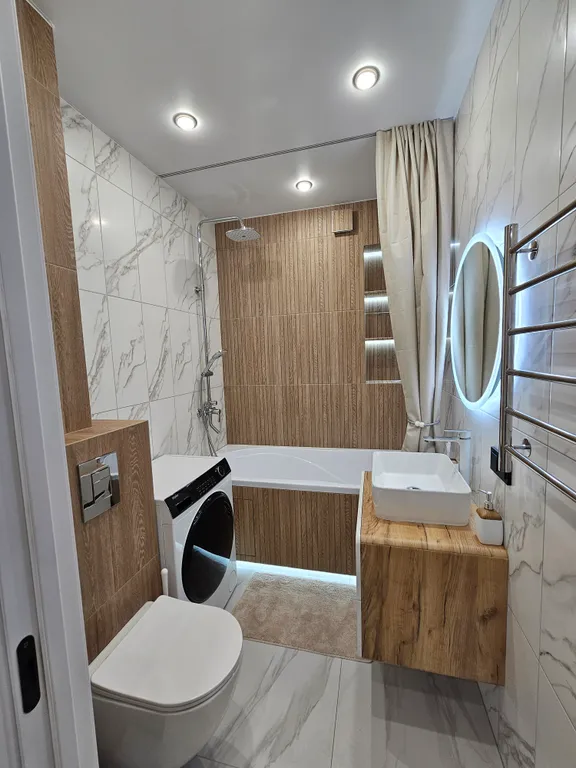 Квартира с дизайнерским ремонтом