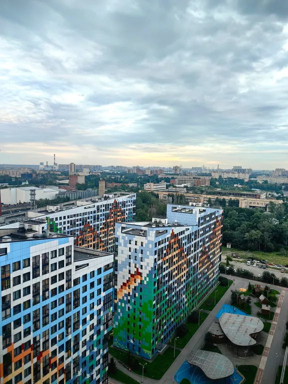 Квартира Квартира Уютная студия в новом жилом комплексе на Неве, в близи от центра. — Санкт-Петербург