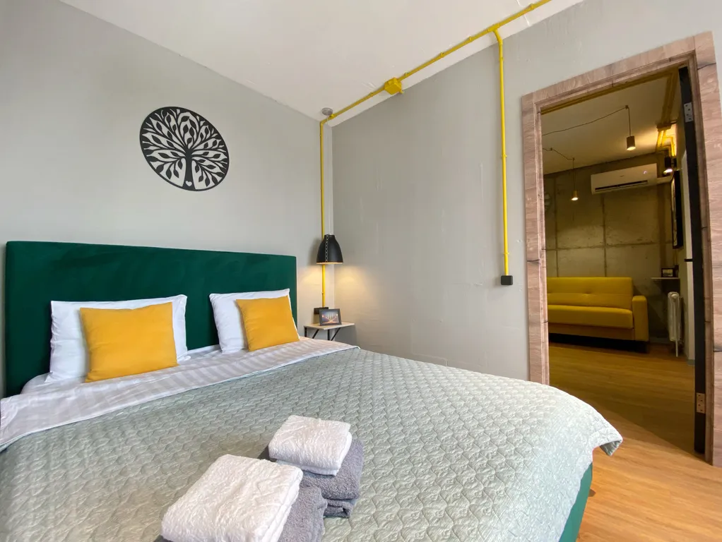 Квартира Квартира в Стиле Loft с панорамным видом на Море и Мост остров Русский — Владивосток