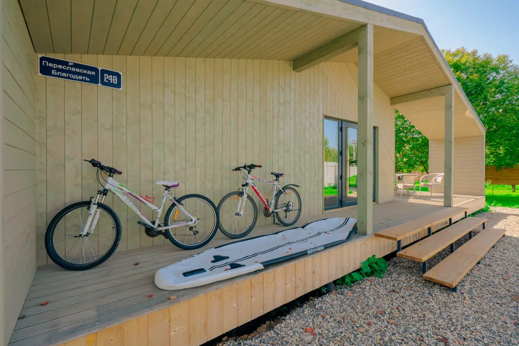 Дом с открытой террасой