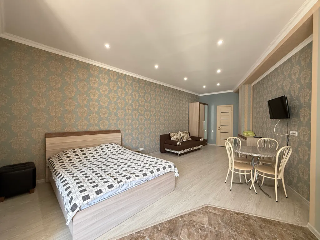 Квартира Студия с балконом у моря есть мангал — аренда посуточно в Отрадное