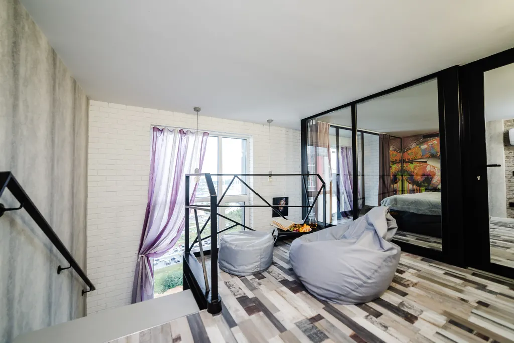 Квартира Двухуровневые апартаменты в стиле Loft рядом с Крокус-сити — Раздоры