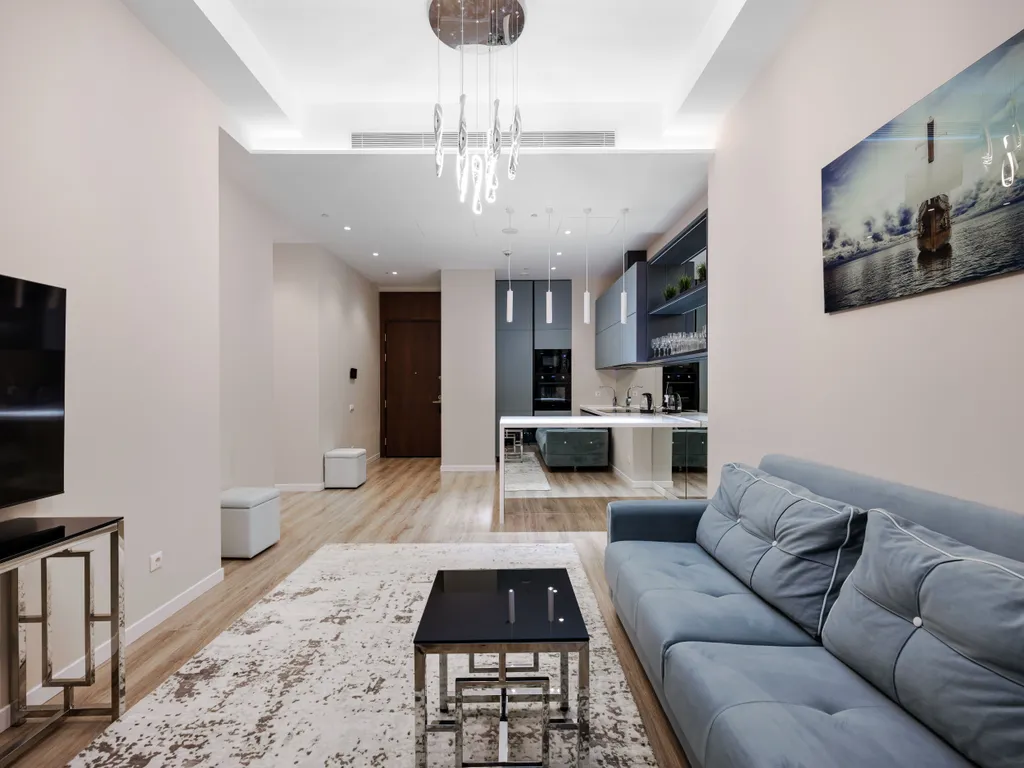 Уютный семейный апартамент в москве-сити