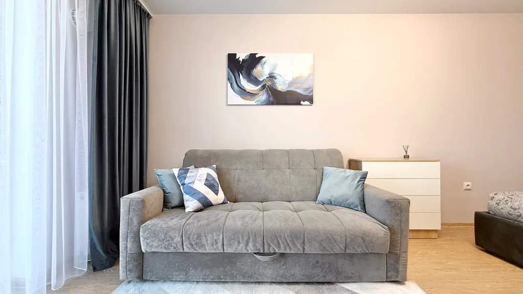 Уютная квартира у Аквапарка с видом на Обь