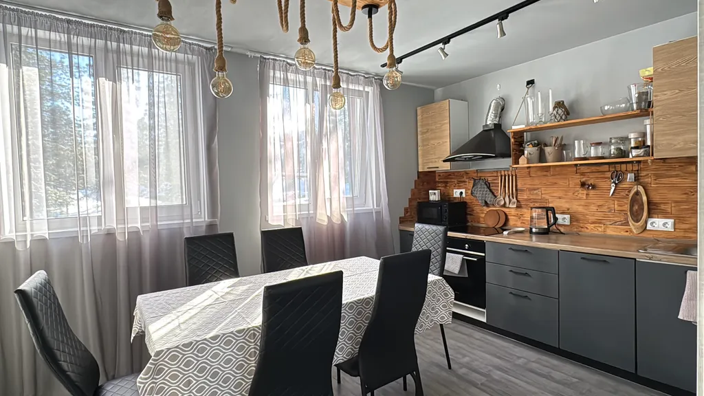 Дом 90m2 — чан на террасе, кухня, Wi-Fi
