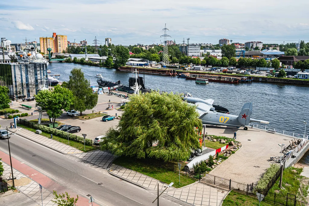 Квартира Двухкомнатные апартаменты с видом на реку — Калининград