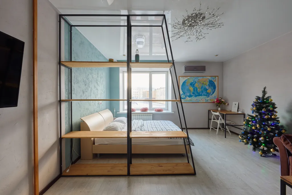 7-местные апартаменты с паркингом, напротив ТЦ