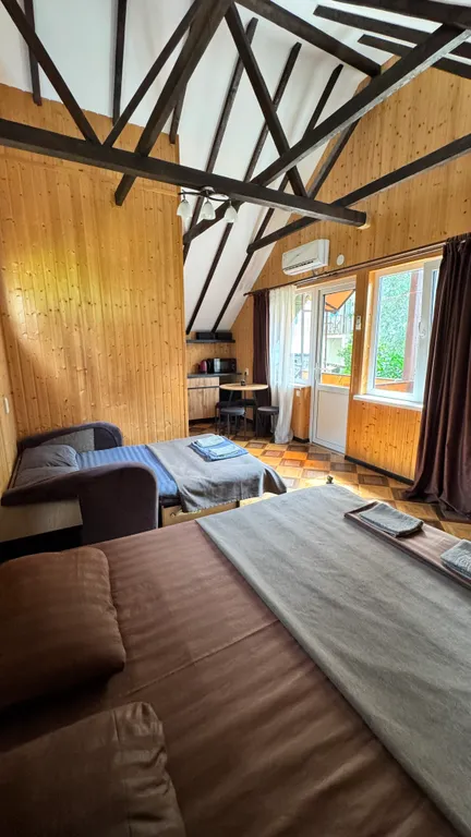 Квартира Квартира Уютный номер в деревянном домике — Гагра