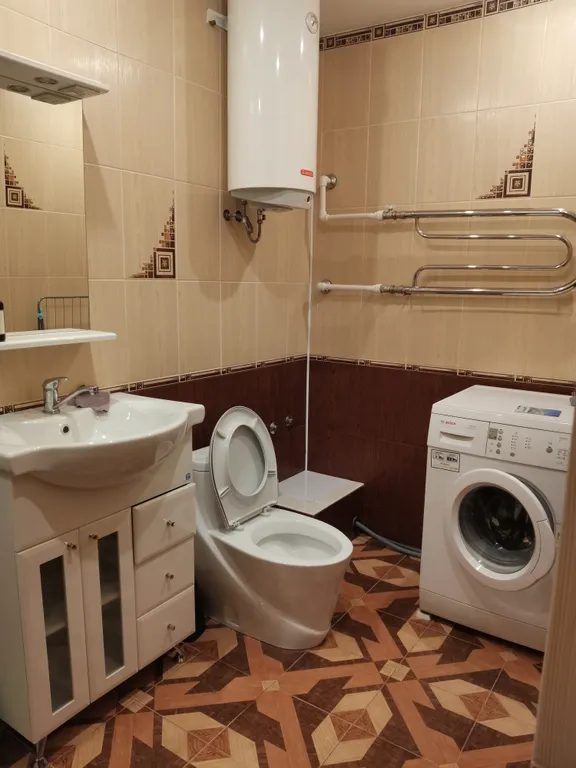 Уютная квартира с хорошим видом с балкона