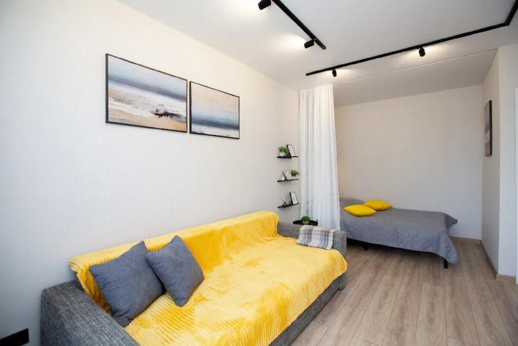 Квартира Однокомнатная квартира с дизайнерским ремонтом — Калининград