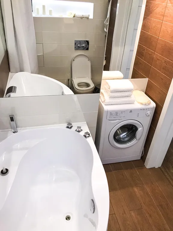 Апартаменты с потрясающим панорамным видом с 13 этажа