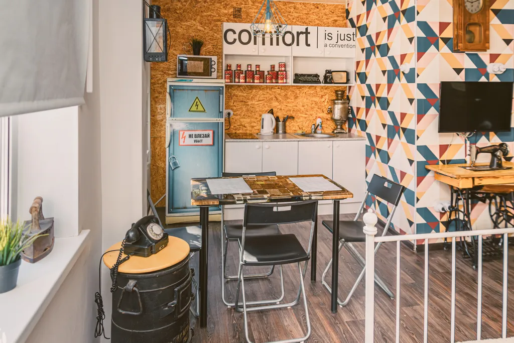 Квартира в Ретро стиле на выезде в Военный городок