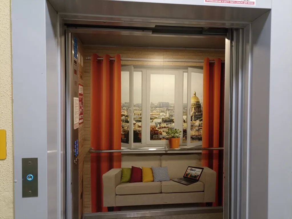 Квартира Квартира Уютная студия у НИИ имени Петрова с бесконтактным заселением — Песочный