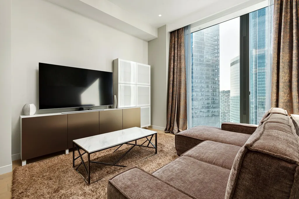 Премиум 3-комнатный апартамент в Москва Сити