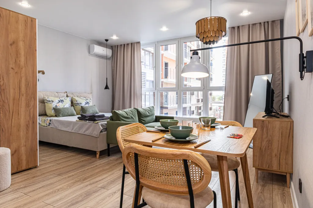 Квартира Квартира Люкс студия в ЖК Самолёт, транзит на Крым — Краснодар