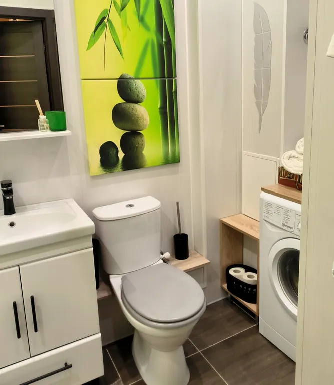 Квартира зелёного цвета