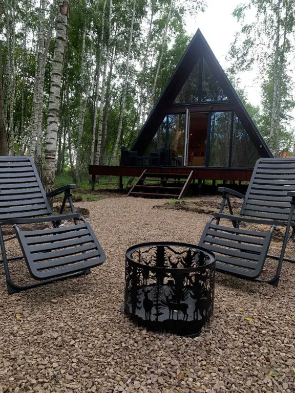 Уютный дом с чаном Эко дуб