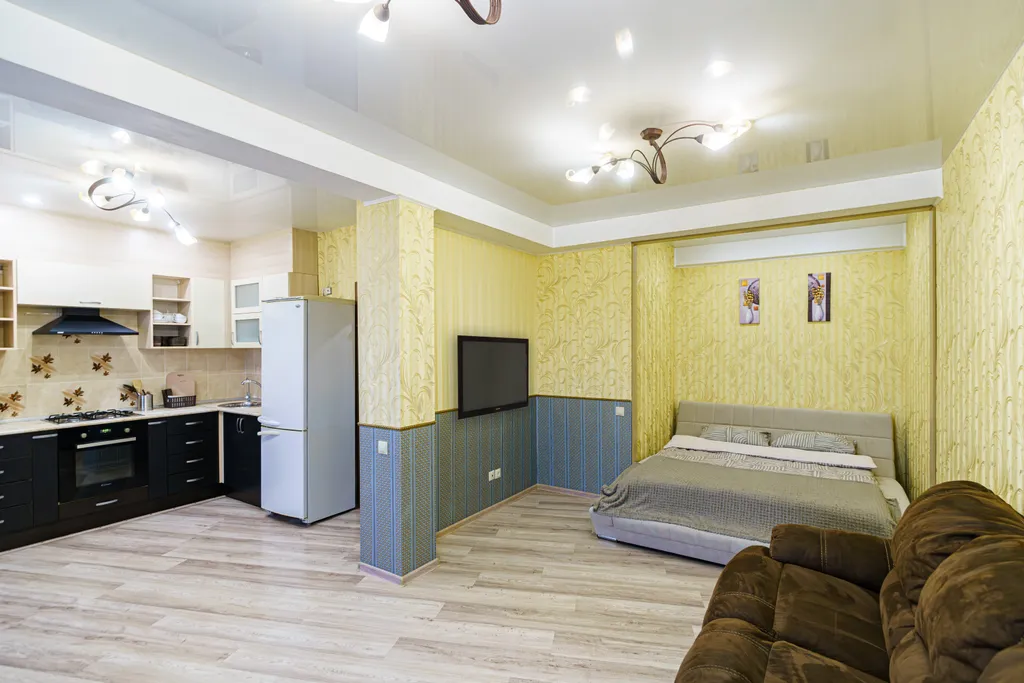 Комфортная просторная квартира-студия в новостройке