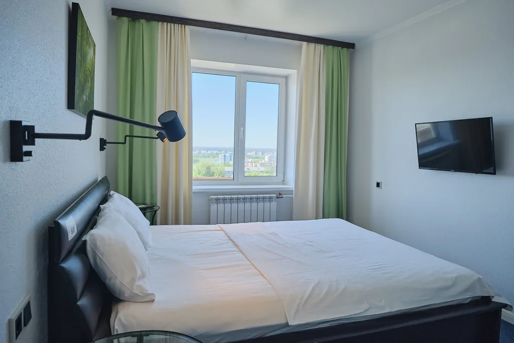 Двухкомнатный апартамент с видом на реку