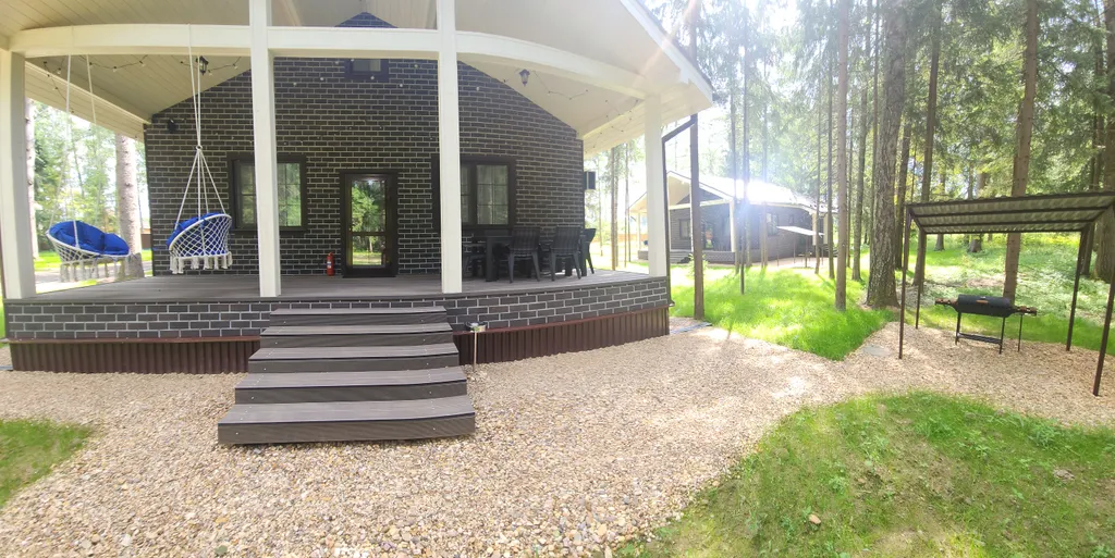 Коттедж Коттедж в Forest House с сауной в лесу — Никулино