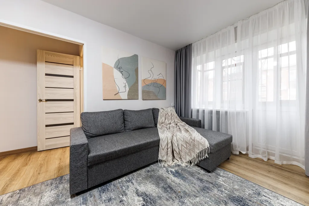 Двухкомнатная квартира в центре города