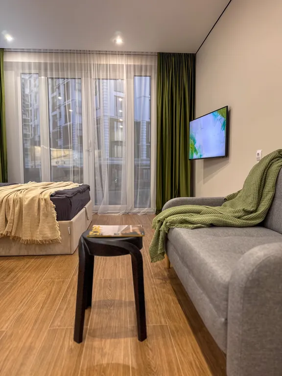 Квартира Квартира Оливия - стильная студия в ЖК Бизнес классе в 10 минутах от Аэропорта — Адлер