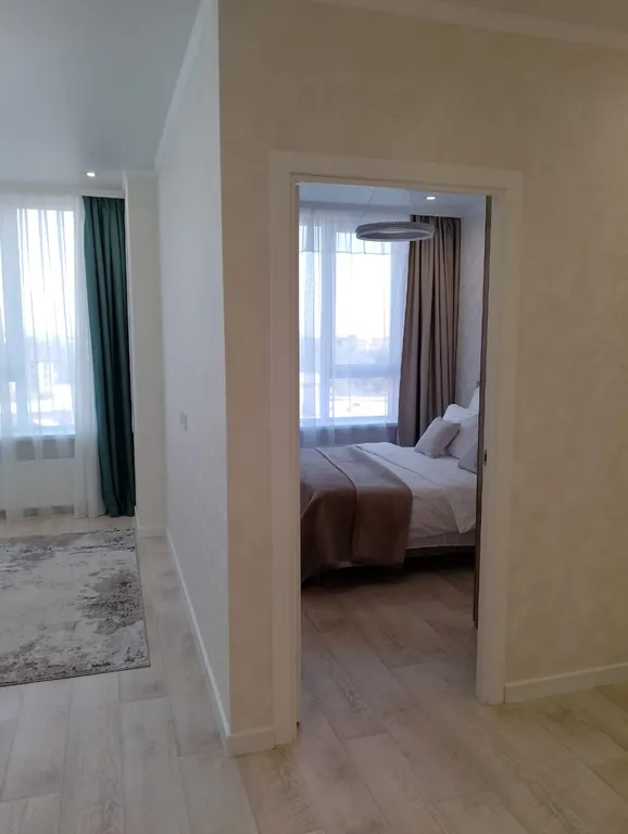 Новая евродвушка в 10 минутах езды от центра рядом с Волгой