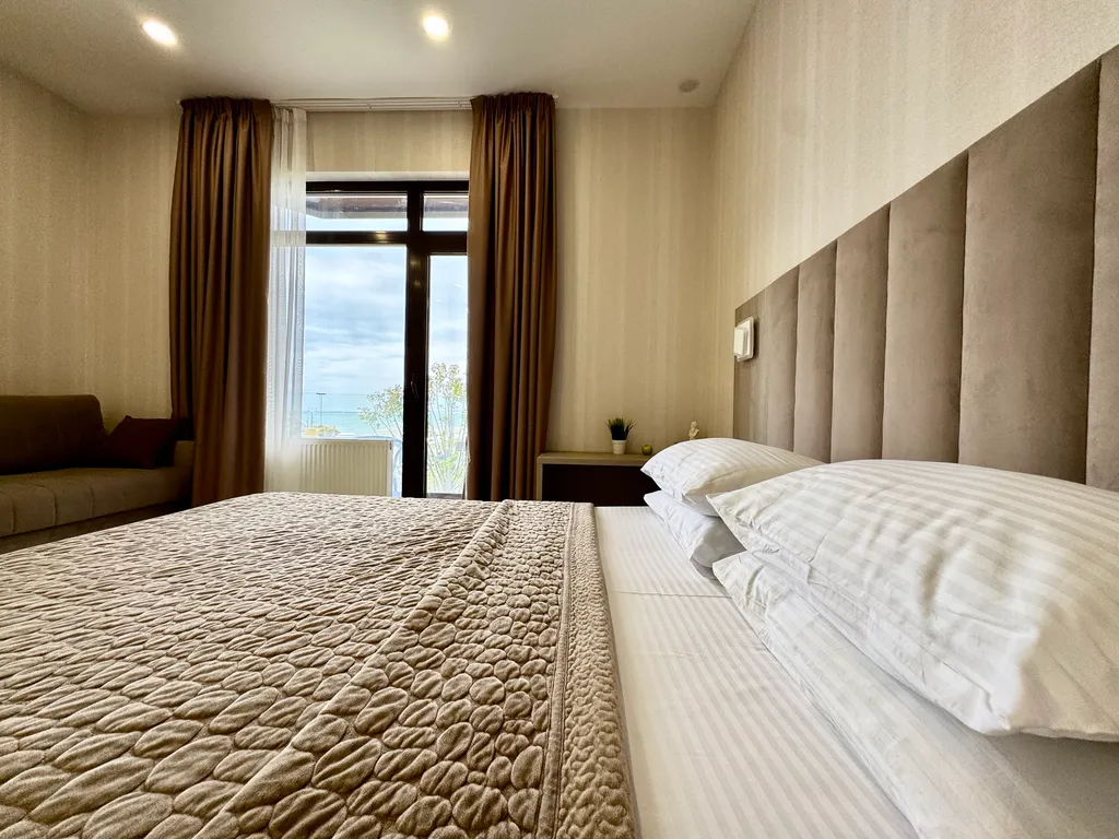 Квартира Квартира Премиум с видом на море и балконом — Лазаревское